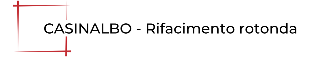 Casinalbo rifacimento rotonda