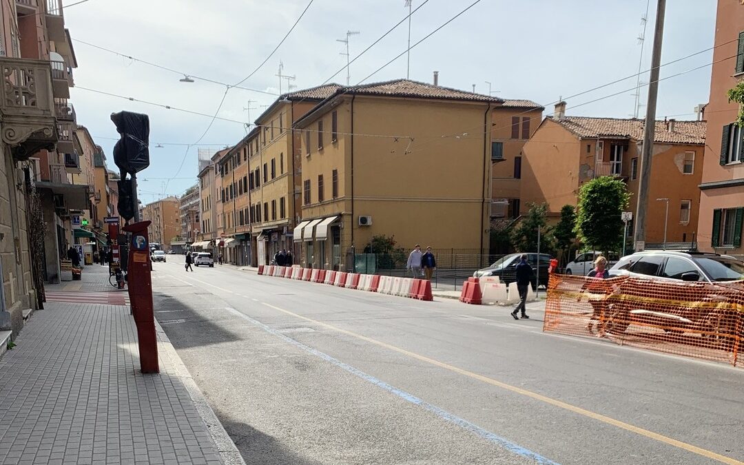 Assi stradali Via Andrea Costa