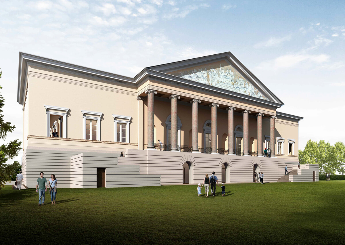 Render Villa Aldini